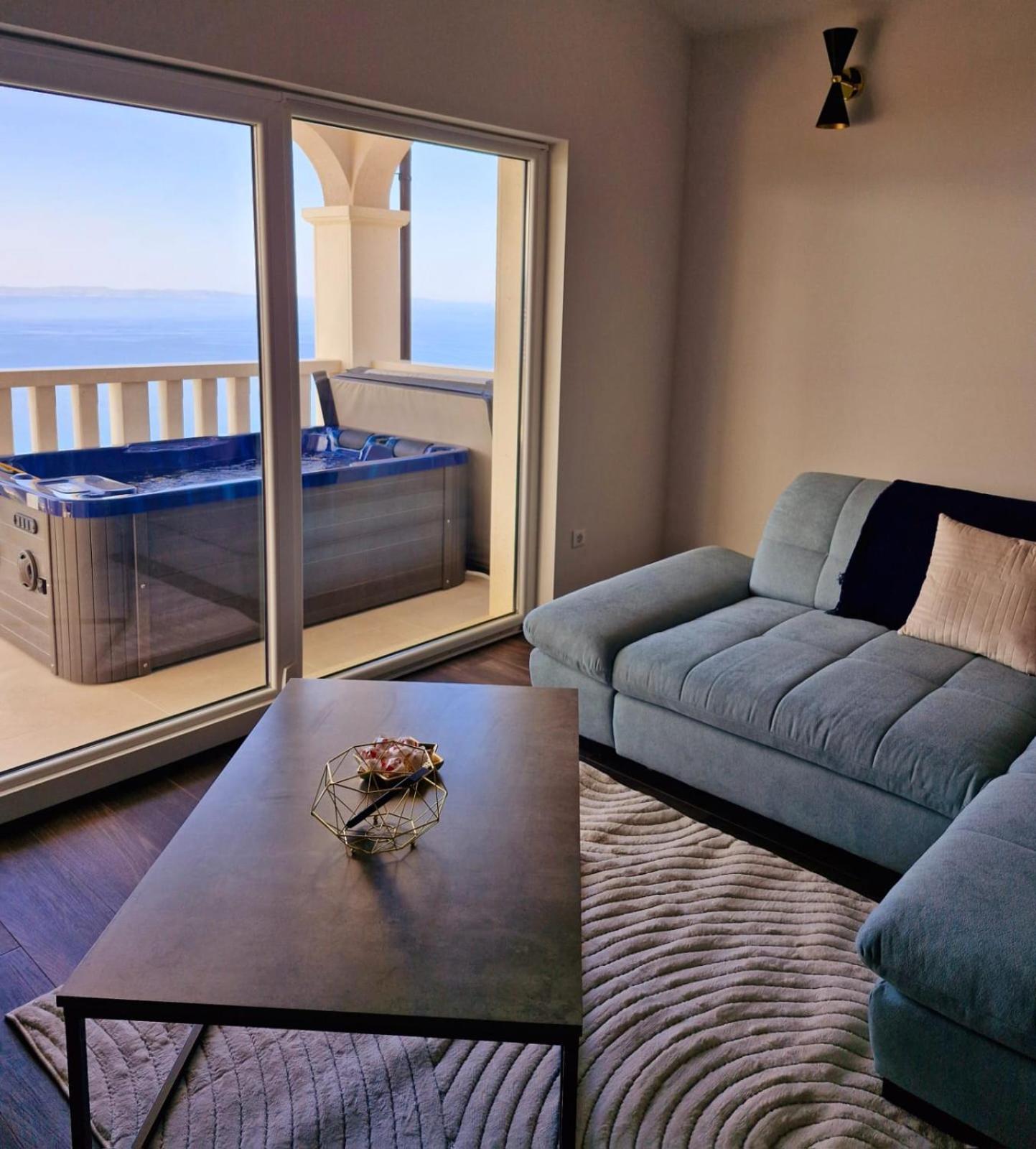 بودْسْتغانا Sea View Luxury Apart Hotel Villa Conte With Swiming Pool And Romantic Spa المظهر الخارجي الصورة